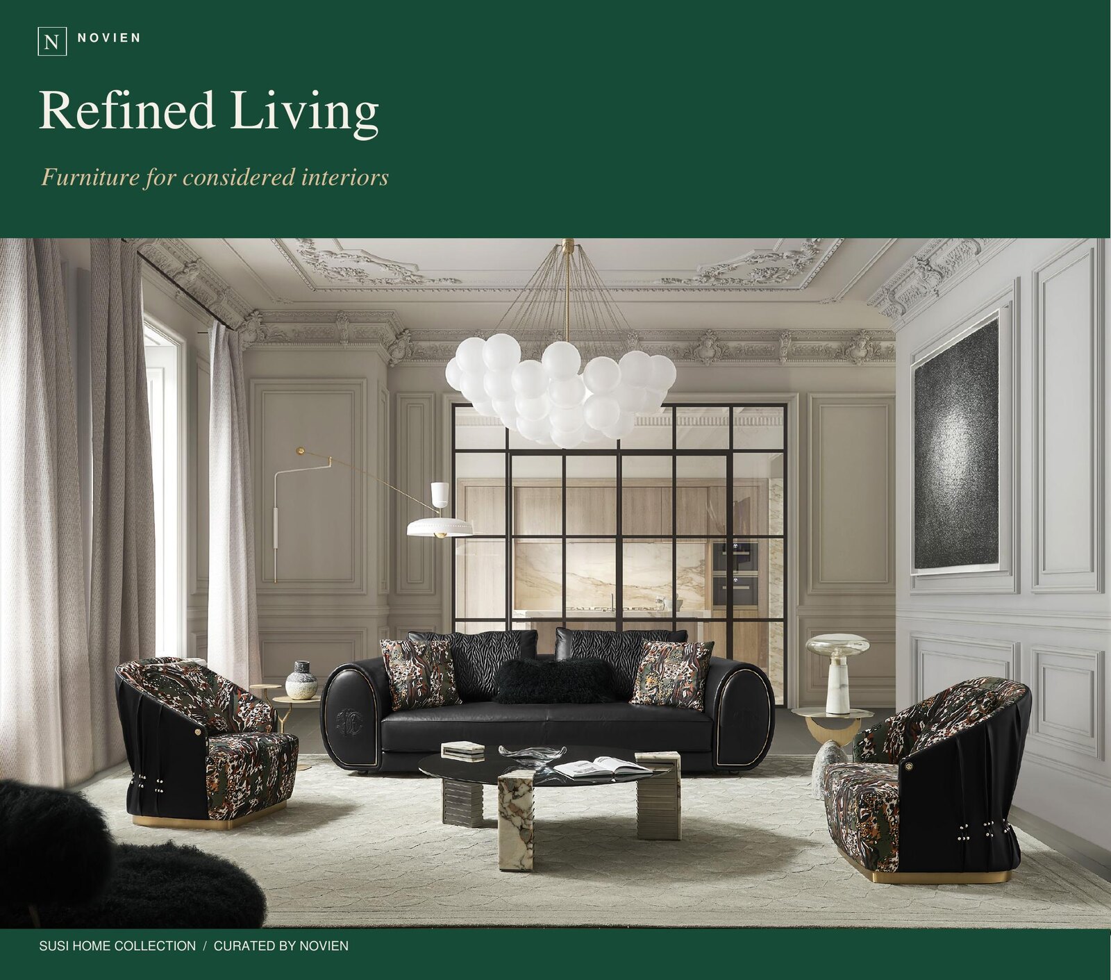 Living room from the NOVIEN SUSI Home Collection
